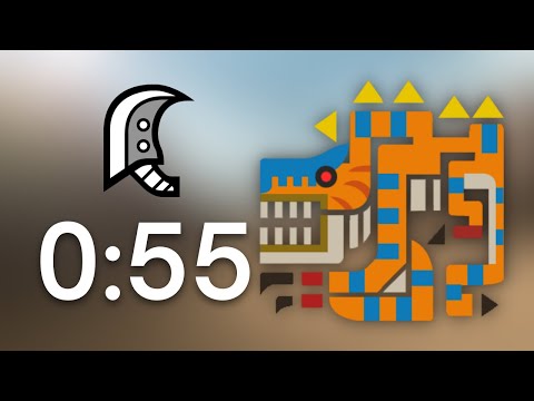 MHFU  |  Tigrex Training 0:55 Greatsword