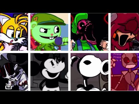 Chasing but Every Turn a Different Character Sings 🎶 (FNF Chasing but Everyone Sings It)