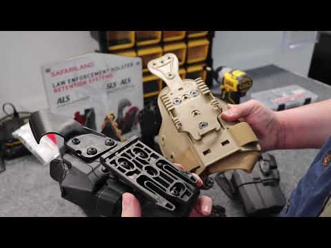 What is the Safariland QLS (Quick Locking System)?