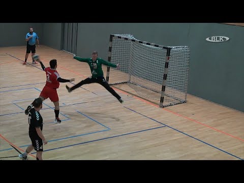 Handball HC Burgenland II vs Landsberger HV Marcel Kilz Coach Trainer Fabian Dresler