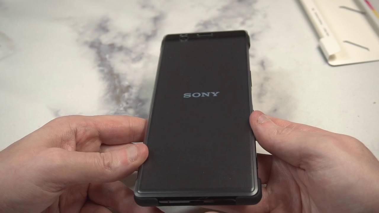 Official Sony Xperia 1 Style Cover Touch Case Unboxing and Review