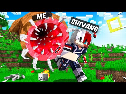 I Tricked My Friend with UNKILLABLE BOSSES in Minecraft @Shivang02