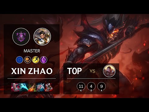 Xin Zhao Top vs Jayce - EUW Master Patch 11.12