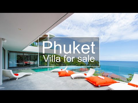 Villas For Sale: Stunning Ocean View Pool Villa in Kamala - Phuket.Net Real Estate