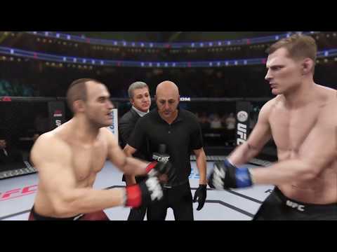 Aleksei Oleinik vs. Alexander Volkov (EA sports UFC 3) - CPU vs. CPU - Crazy UFC 👊🤪