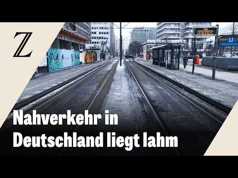 Video Thumbnail: Arbeiterinnen und Arbeiter im Nahverkehr legen deutschlandweit die Arbeit nieder