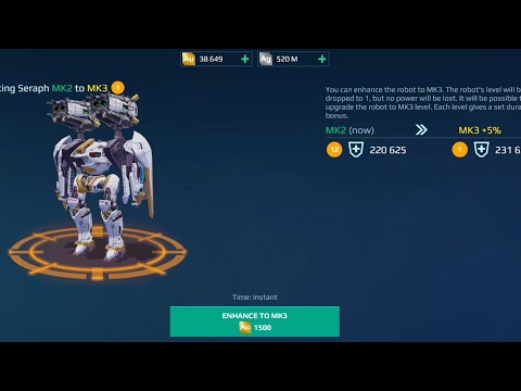 TESTING MY NEW SERAPH WITH DECAY! MK3 SERAPH GAMEPLAY! (War Robots)