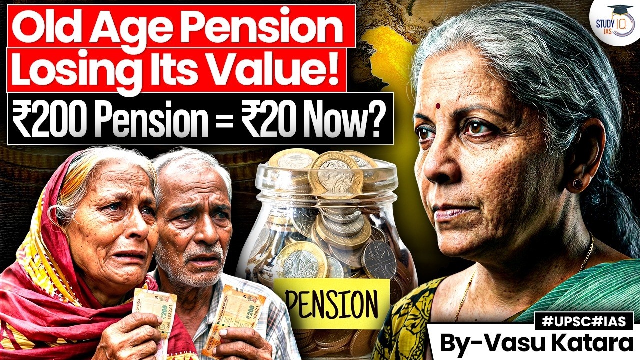India’s Old Pension Crisis EXPOSED | Govt Pension Scheme Failing | UPSC | StudyIQ IAS