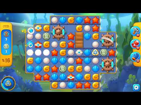 Fishdom level 7721 / Фишдом уровень 7721