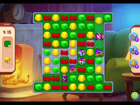 HomeScapes Level 10686 no boosters