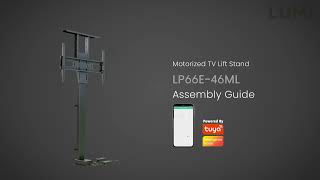 How to Install A Motorized TV Lift (Step-by-Step) - LP66E-46ML - LUMI