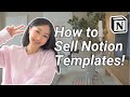 How I Make and Sell Notion Templates (Behind the Scenes, Step by Step!)