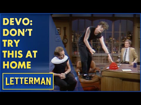 DEVO Loves Their Fans | Letterman