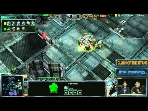 Destiny, Cella and Debo commentating Idra vs. Jinro [Game 4] - Starcraft 2 Showmatch