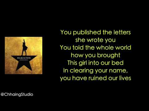 #38 Hamilton   Burn MUSIC LYRICS