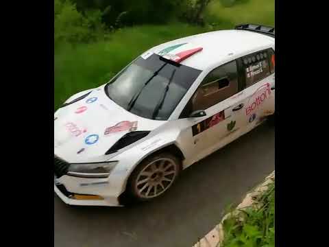 Rally Valpolicella 2022 Bottoni Peruzzi su Skoda Fabia r5