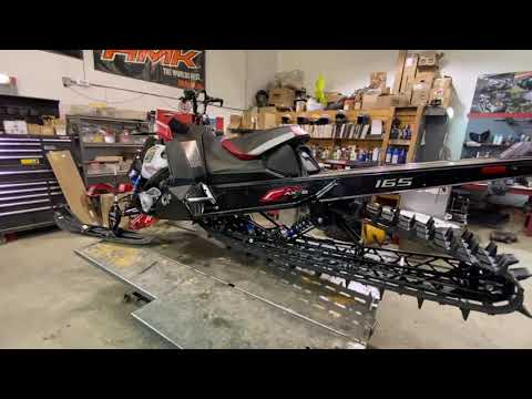 Pre ride service on a 850 Khaos 165