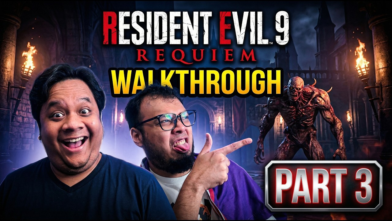 RE 9 MODE VERY HARD MENGINCAR BAD ENDING - PART 3