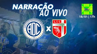 Confiança x Lagarto | AO VIVO | Sergipano (18/01/2026)