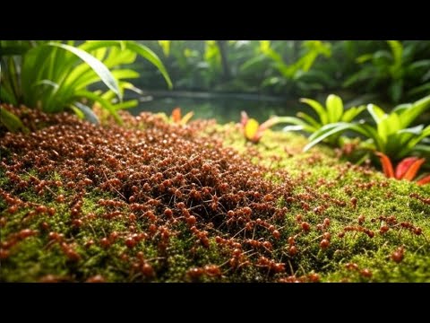 A Swarm of Fire Ants Broke Into My Giant Wetlands Vivarium