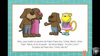 Spanish Storybook for young learners: El cumpleaños de Pepe