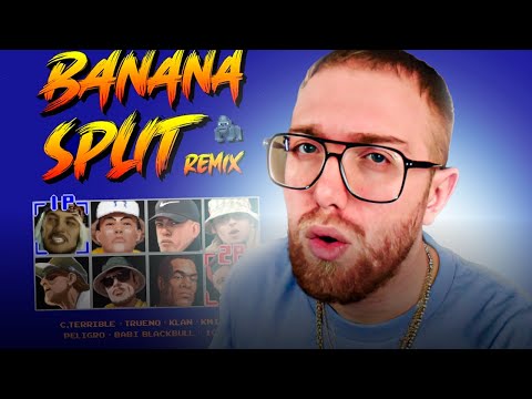 ¡EL JUNTE MÁS RAPERO! | BANANA SPLIT REMIX C.TERRIBLE, TRUENO, KLAN, BABI, PEDRO PELIGRO Y KMI420