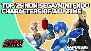 Top 25 Video Game Characters of All Time (Not Created by Sega or Nintendo) - (AA Pod 336)