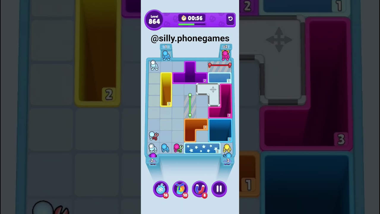 Drop Away Level 864 Walkthrough Solution