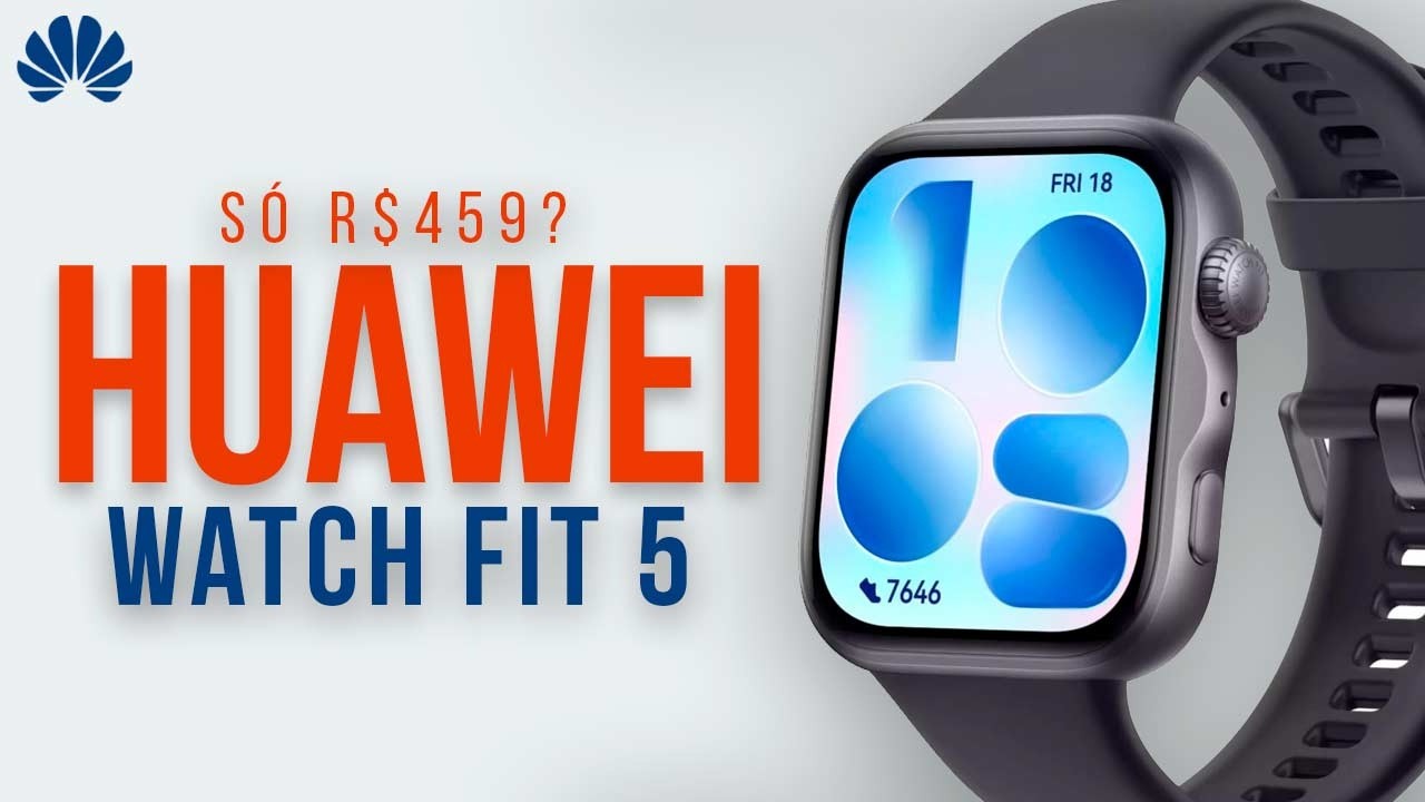 Assistir no YouTube: LANÇOU no BRASIL! HUAWEI WATCH FIT 5 - SÓ R$459? 64GB MEMÓRIA, AMOLED 2500NITS e TREINOS AVANÇADOS! - Léo Moreira - Reviews
