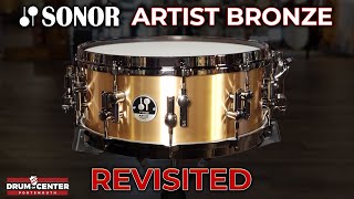 Video thumbnail for The Sonor Artist Bronze Snare Drum - Revisited by Drum Center of Portsmouth
