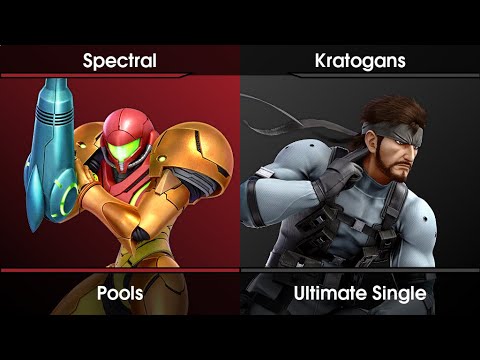 Tech Republic VI Pools - Spectral (Samus,Dark Samus) Vs. Kratogans (Snake) SSBU Ultimate Tournament