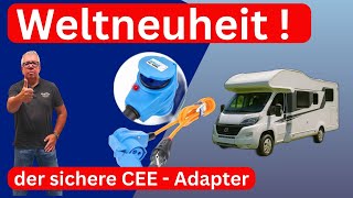 Weltneuheit! Wohnmobil Stromversorgung Schuko Steckdose vs CEE Stecker – so geht's sicher