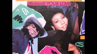 Aretha Franklin - Gimme Your Love / He&#39;s The Boy - 7&quot; UK - 1989