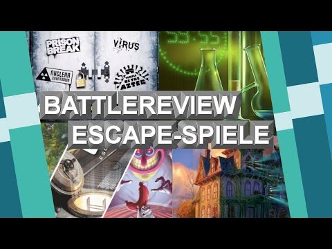 Escape the room vs. Exit - Das Spiel vs. Escape room vs. Unlock!  - OHNE SPOILER!