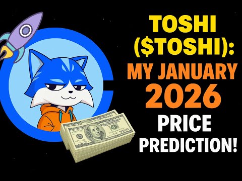 TOSHI ($TOSHI): MY JANUARY 2026 PRICE PREDICTION! 