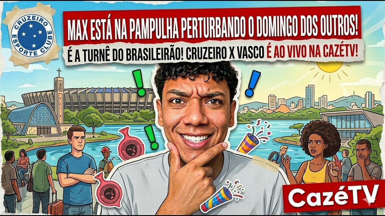 MAX VITORINO AQUECENDO PRA CRUZEIRO E VASCO DIRETO DA PAMPULHA!