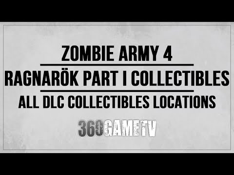 Zombie Army 4 Ragnarök Part I Collectibles (Zombie Hands, Documents, Comics etc) - DLC Collectibles