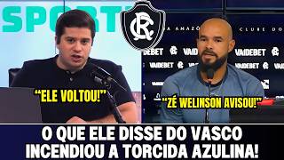 FOI REVELADO! O REFORÇO DE PESO QUE VAI AMASSAR O MEIO-CAMPO DO VASCO! Leão Azulino