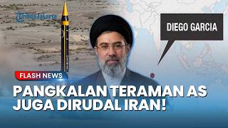 Benteng AS Runtuh! Hujan Rudal Iran Hantam Diego Garcia, Buktikan Jangkauan Maut Sejauh 4000 KM