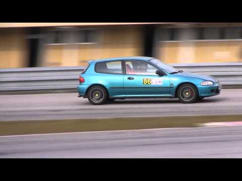 Piotr Niewiadomy Honda Civic - SuperOES X El. - Tor Kielce 16-10-2010