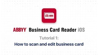 Videos zu ABBYY Business Card Reader