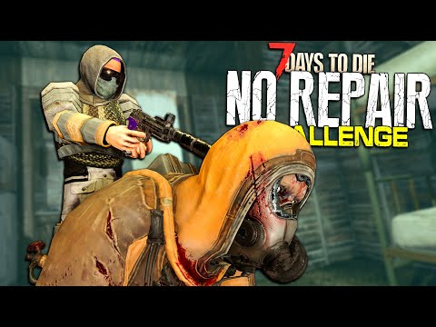 A NEW BUNKER! | 7 Days to Die - NO REPAIR CHALLENGE (Ep 17)
