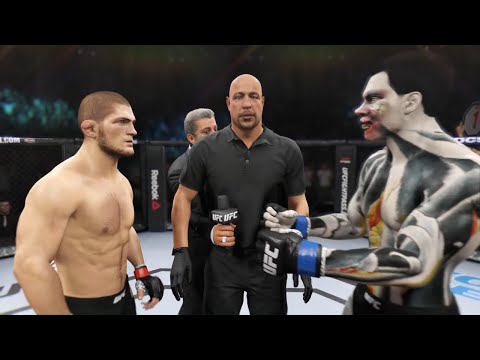 Khabib vs. Lumpy Monster - EA Sports UFC 2 ☝️🦅