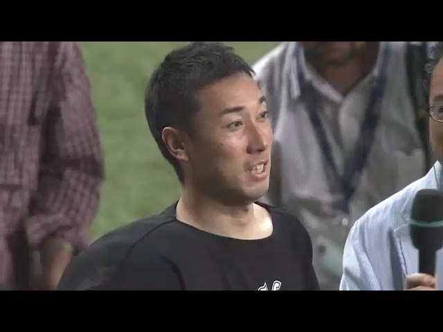 マリーンズ・渡辺俊介投手ヒーローインタビュー 5月3日 オリックス・バファローズ 対 千葉ロッテマリーンズ