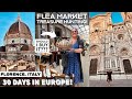 A FLEA MARKET DAY TO REMEMBER Thrift Haul Thrift VLOG 30 Days In Europe Day 26 27