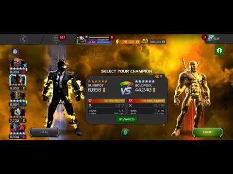 Goldpool gets destroyed by  6* sunspot.