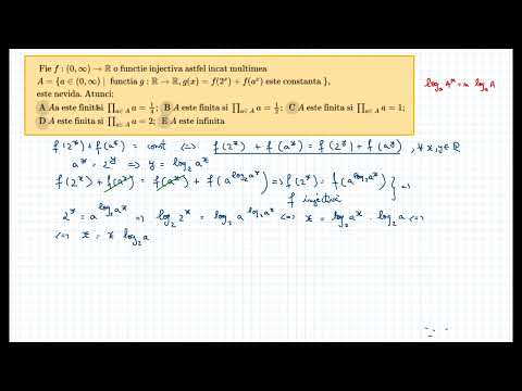 O problemă de olimpiadă despre injectivitate și substituții