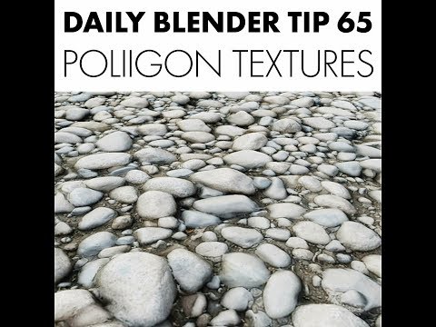 Daily Blender Tip 65 - Properly Use Poliigon Textures And Add-On