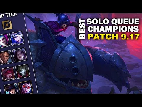 New Best Solo Queue Champions for Patch 9.17 for Climbing in EVERY ROLE