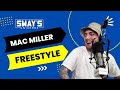 Mac Miller Almost-but-Not-Serious Freestyles over the 5 Fingers of Death | Sway's Universe